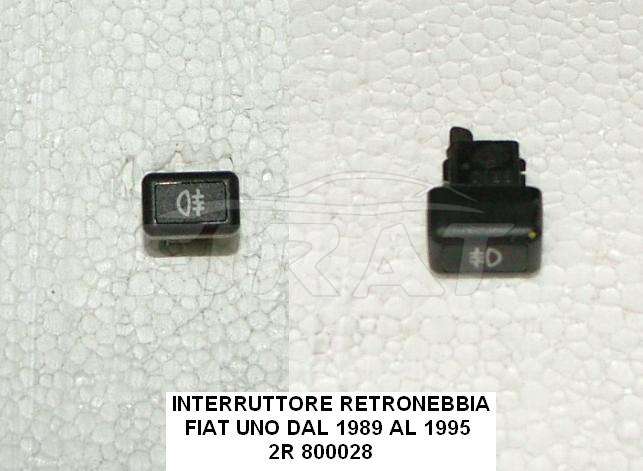 INTERRUTTORE RETRONEBBIA FIAT UNO 89 - 95